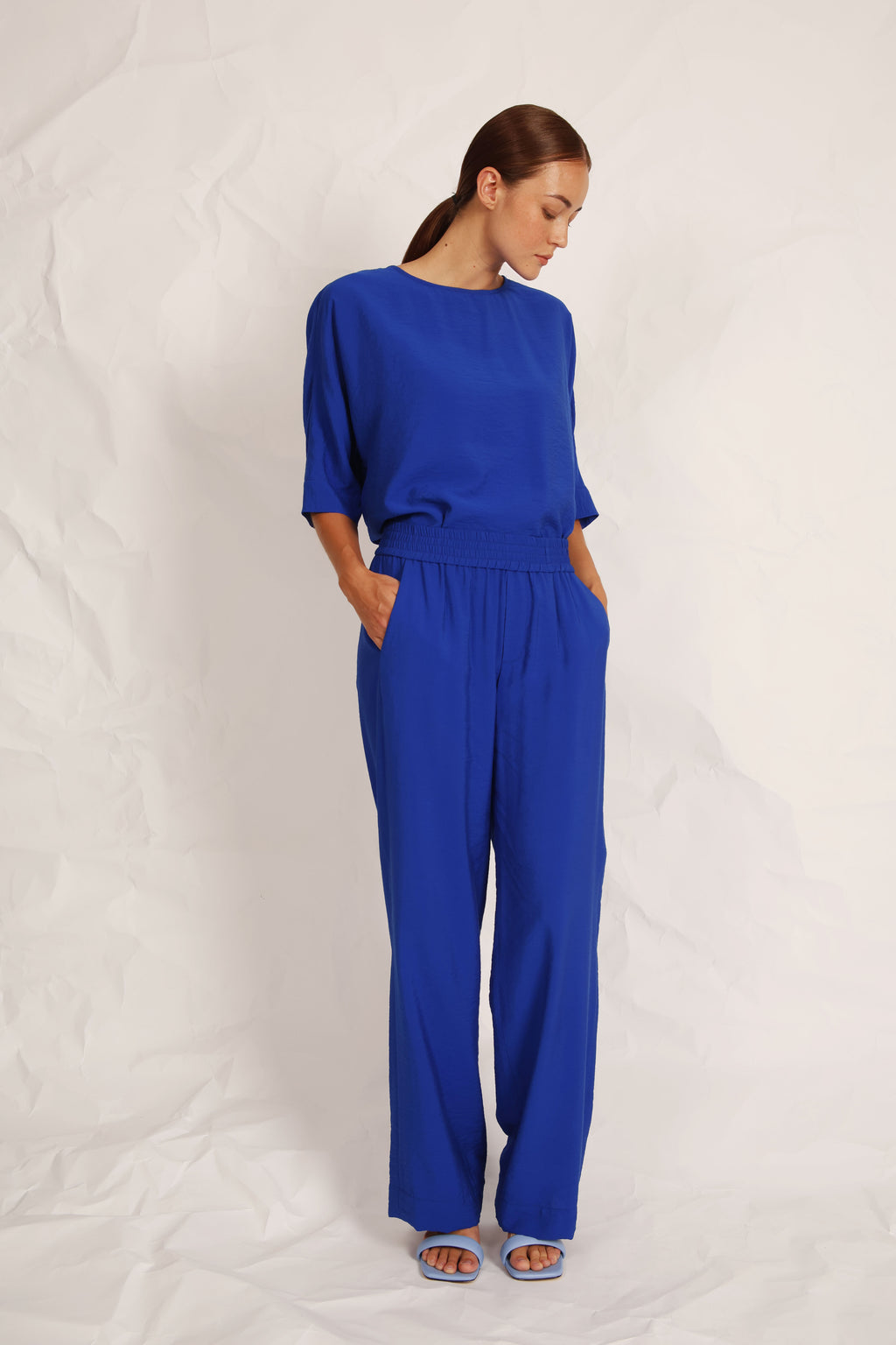 Blouses lange mouw blauw Hampton Bays