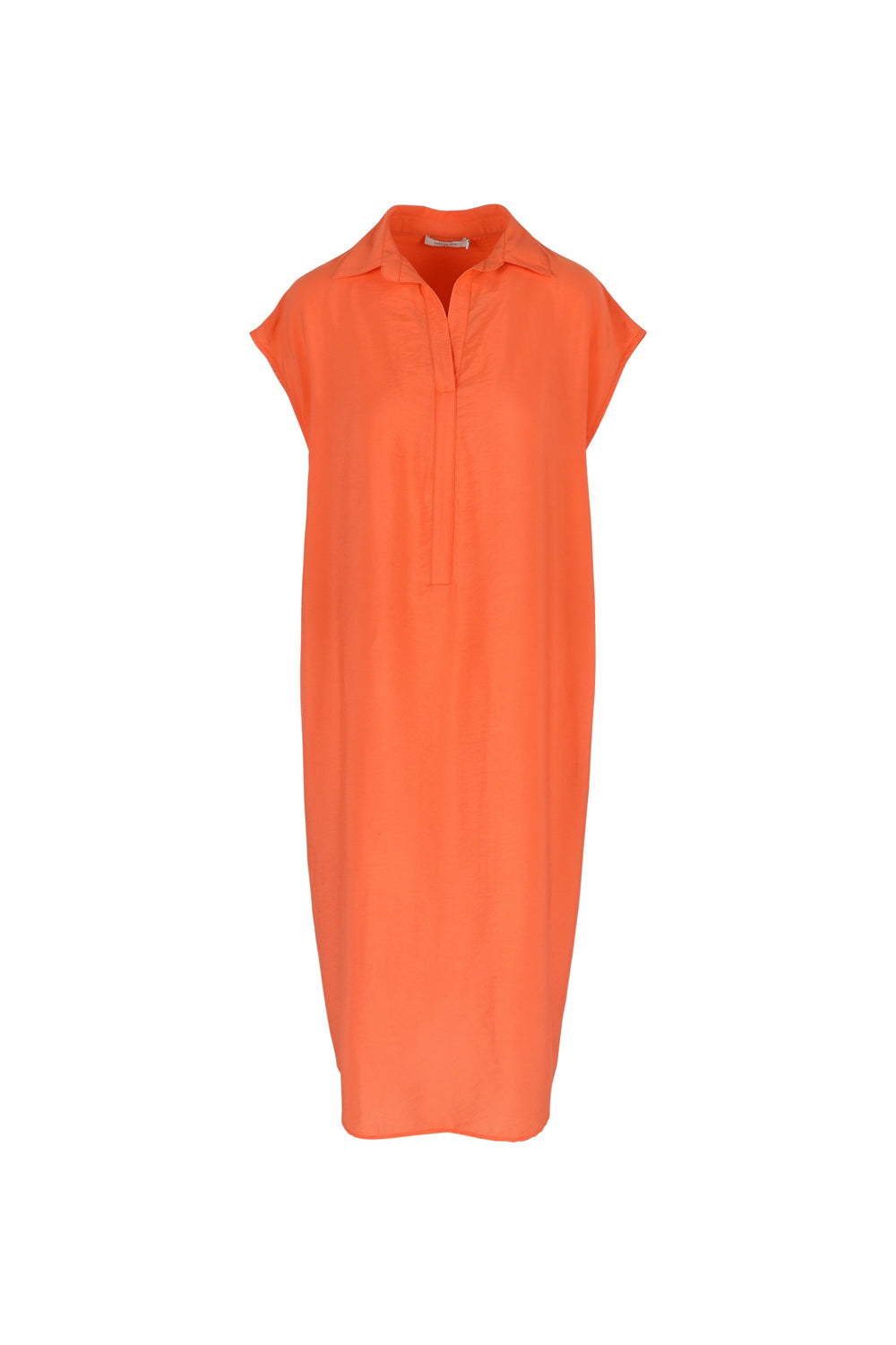 Jurken korte mouw oranje Hampton Bays