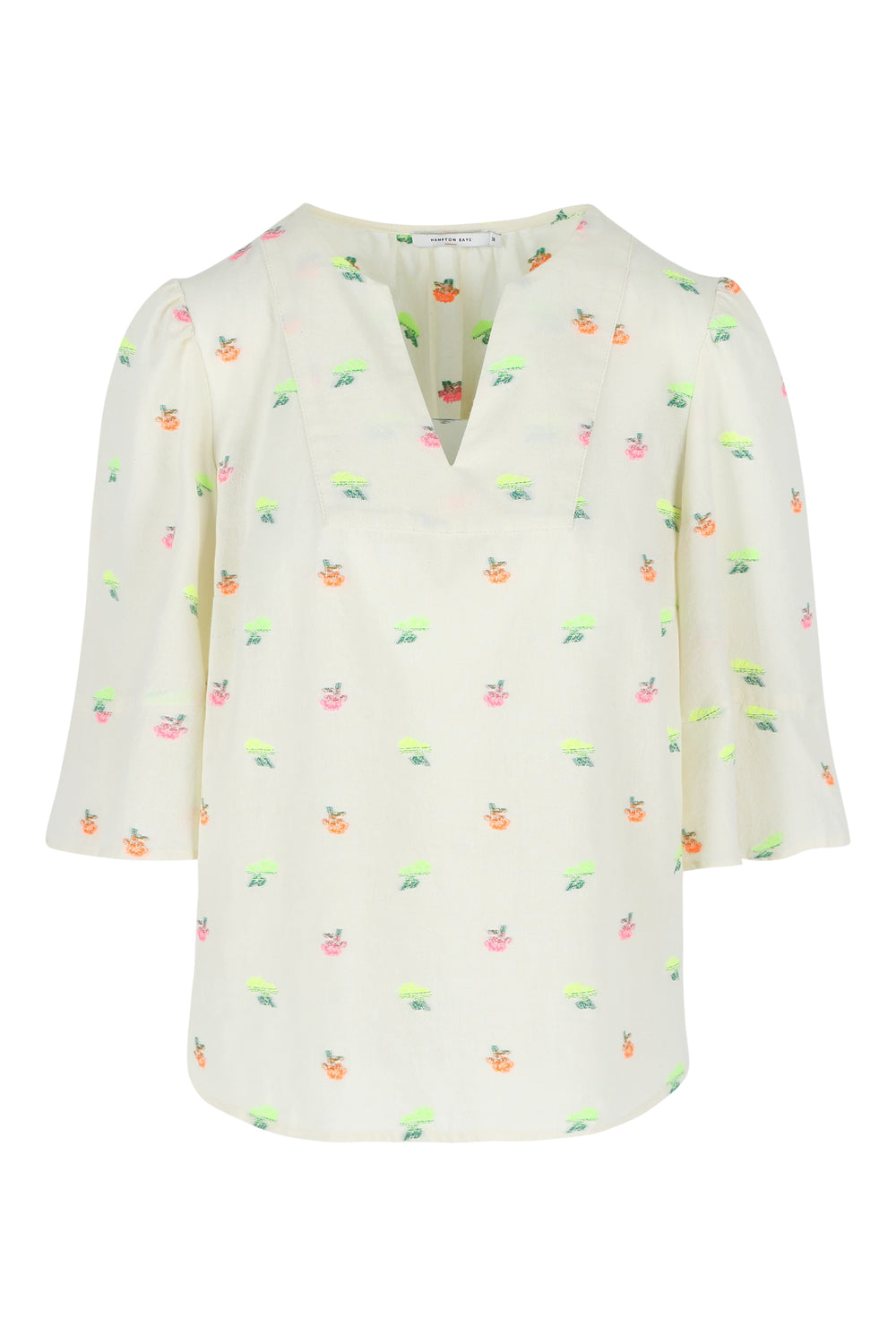 Blouses lange mouw beige Hampton Bays