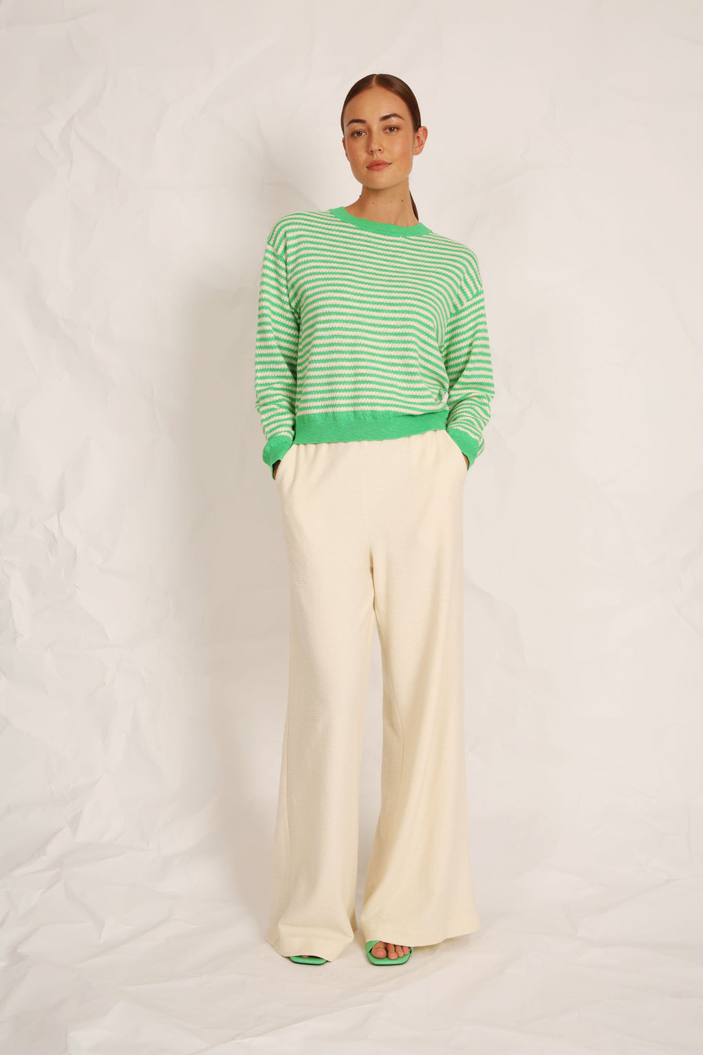 Pulls groen Hampton Bays