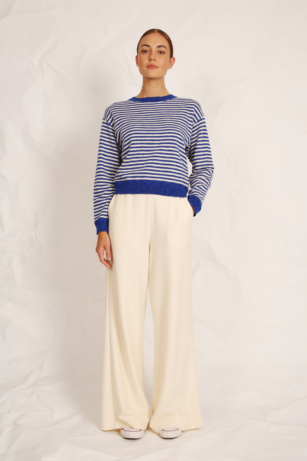 Pulls blauw Hampton Bays