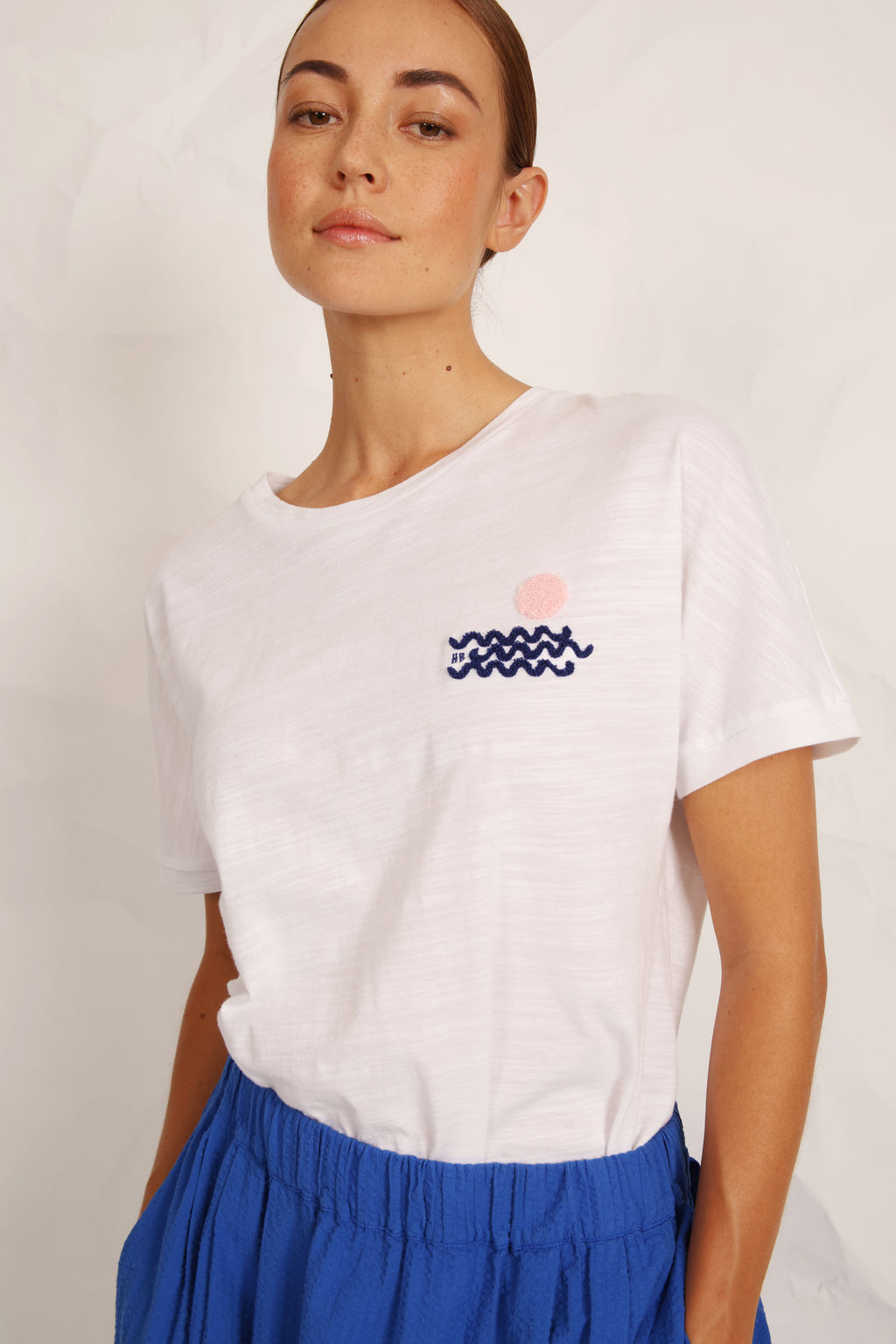 T-shirts korte mouw wit Hampton Bays