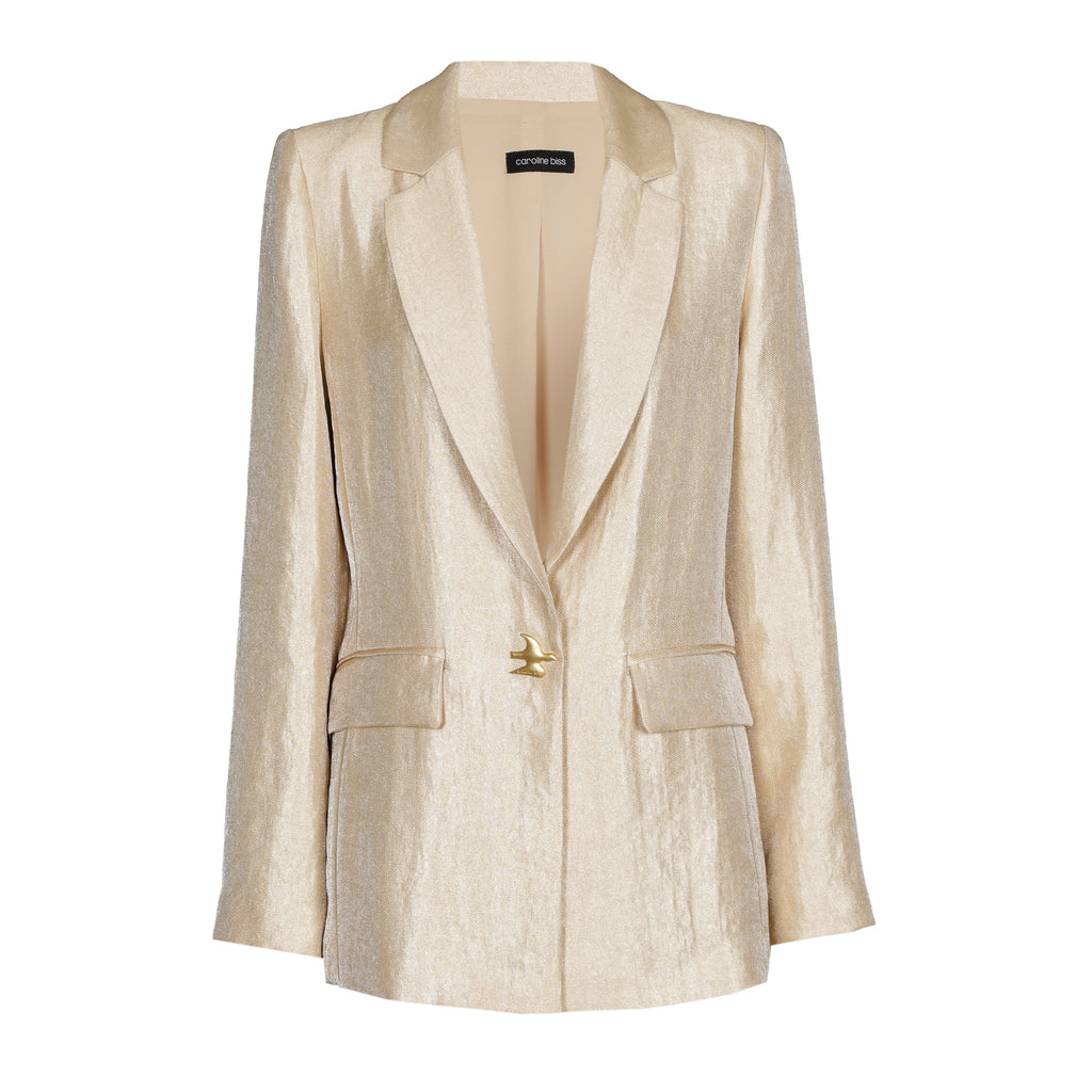 Blazers goud Caroline Biss