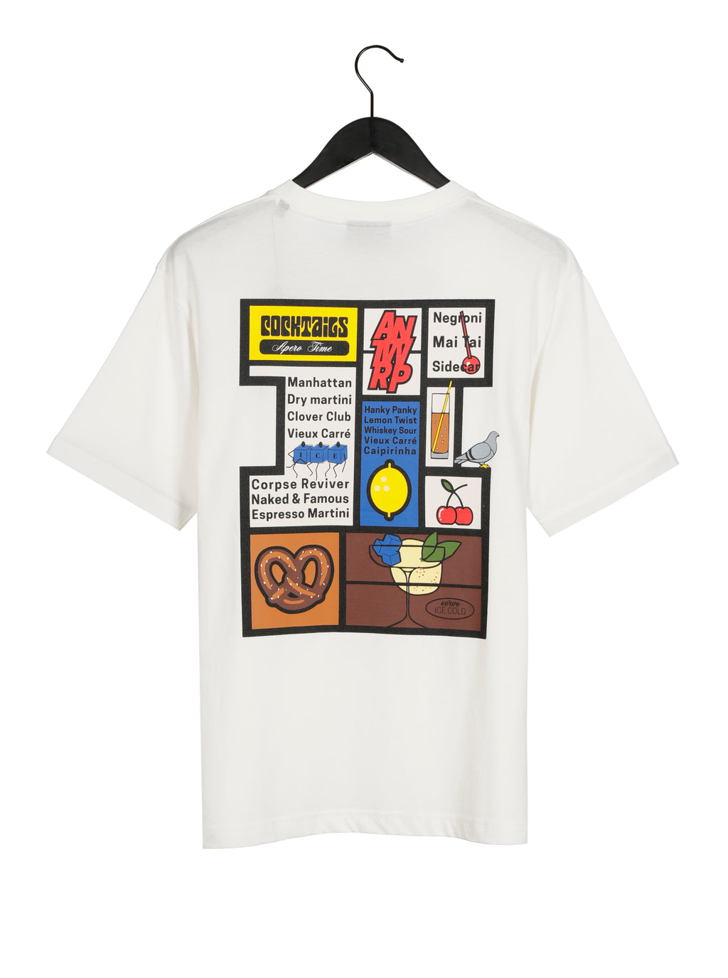 T-shirts korte mouw wit ANTWRP