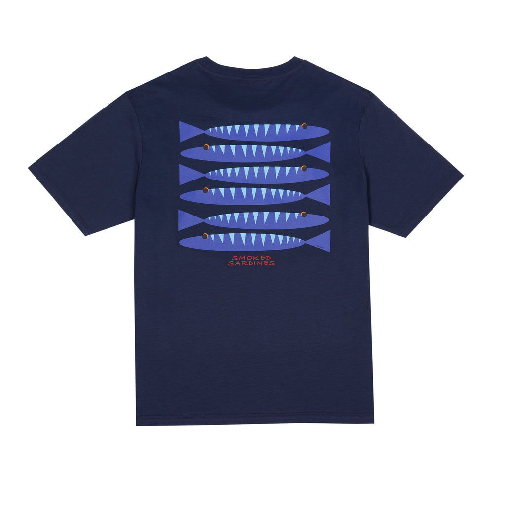 T-shirts korte mouw navy ANTWRP