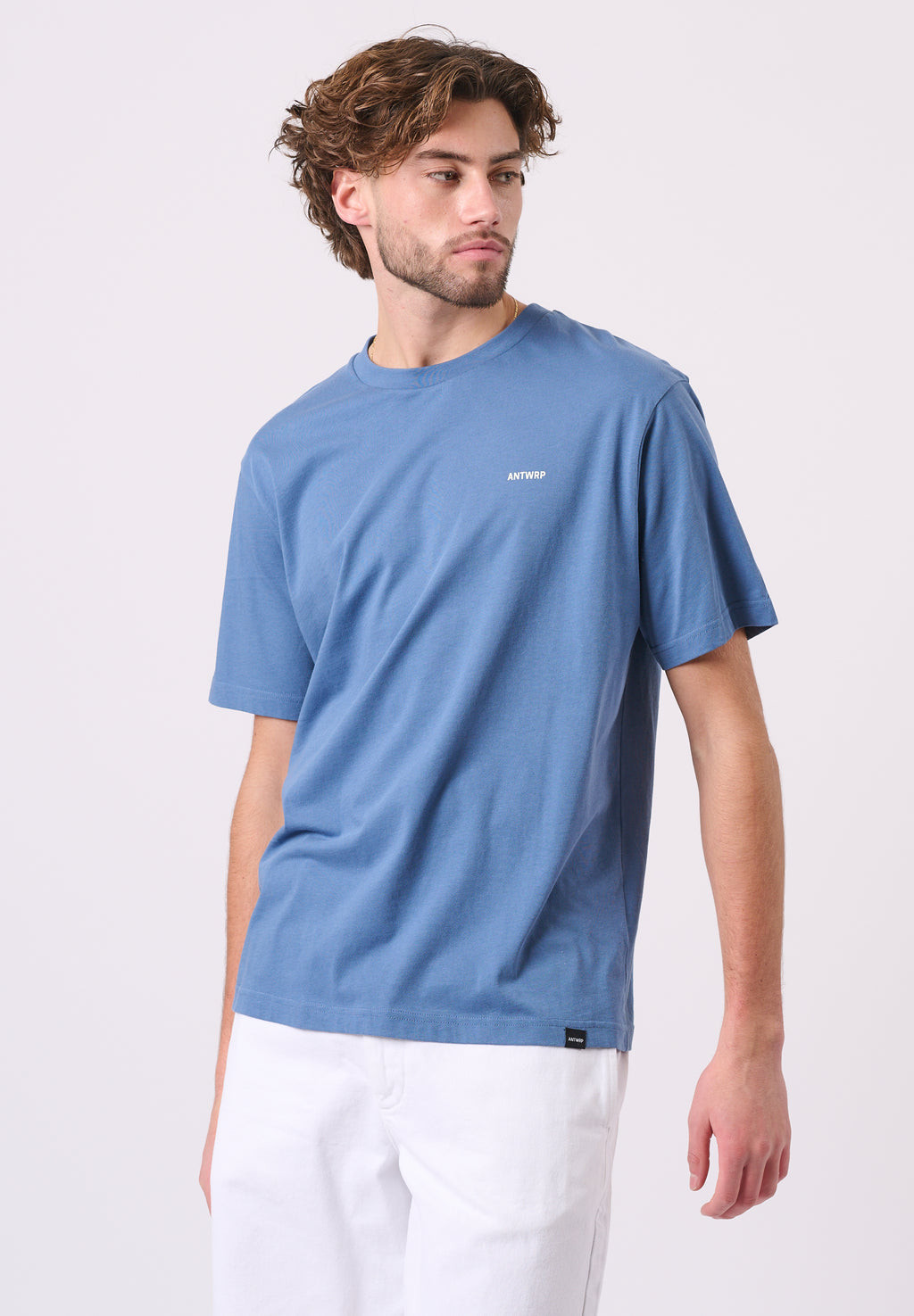 T-shirts korte mouw blauw ANTWRP