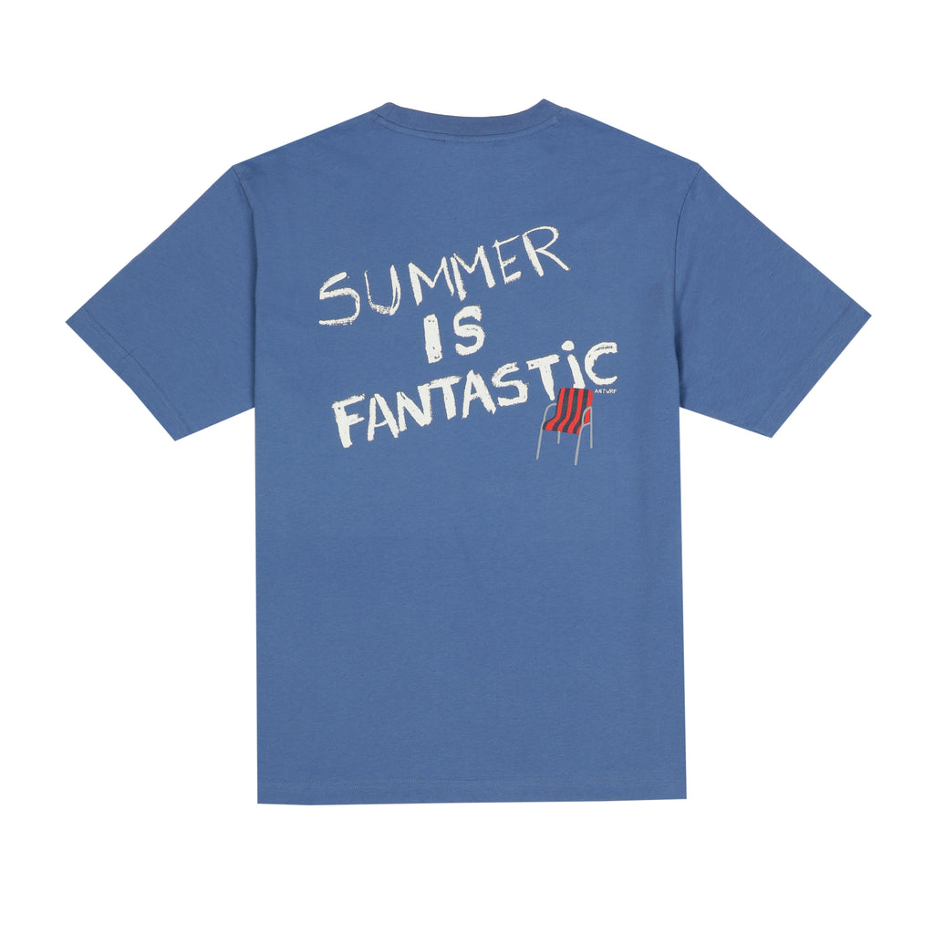 T-shirts korte mouw blauw ANTWRP