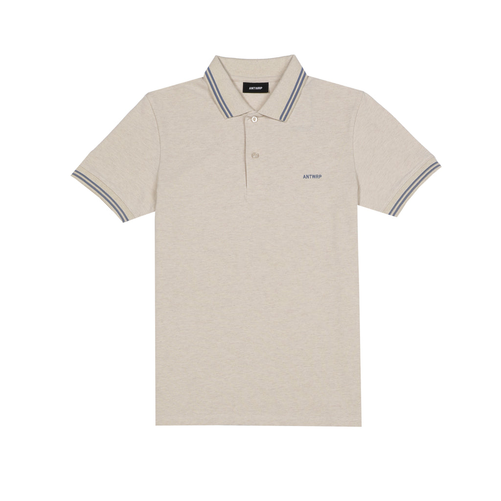 Polo's korte mouw beige ANTWRP