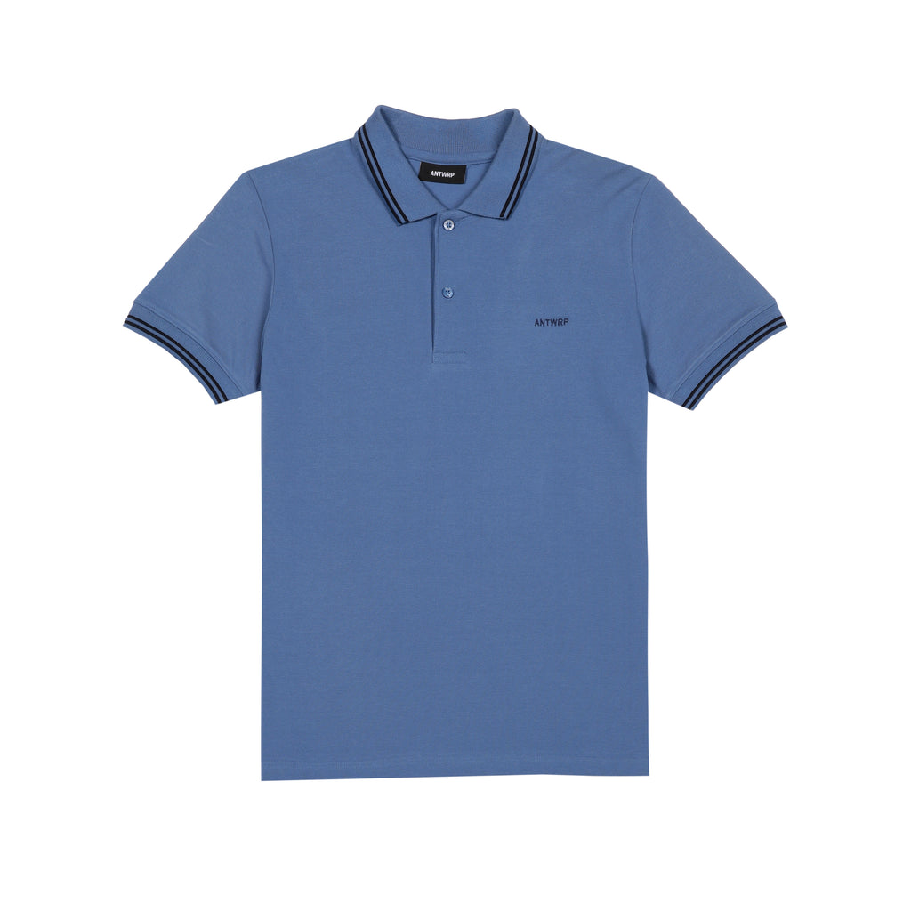 Polo's korte mouw blauw ANTWRP