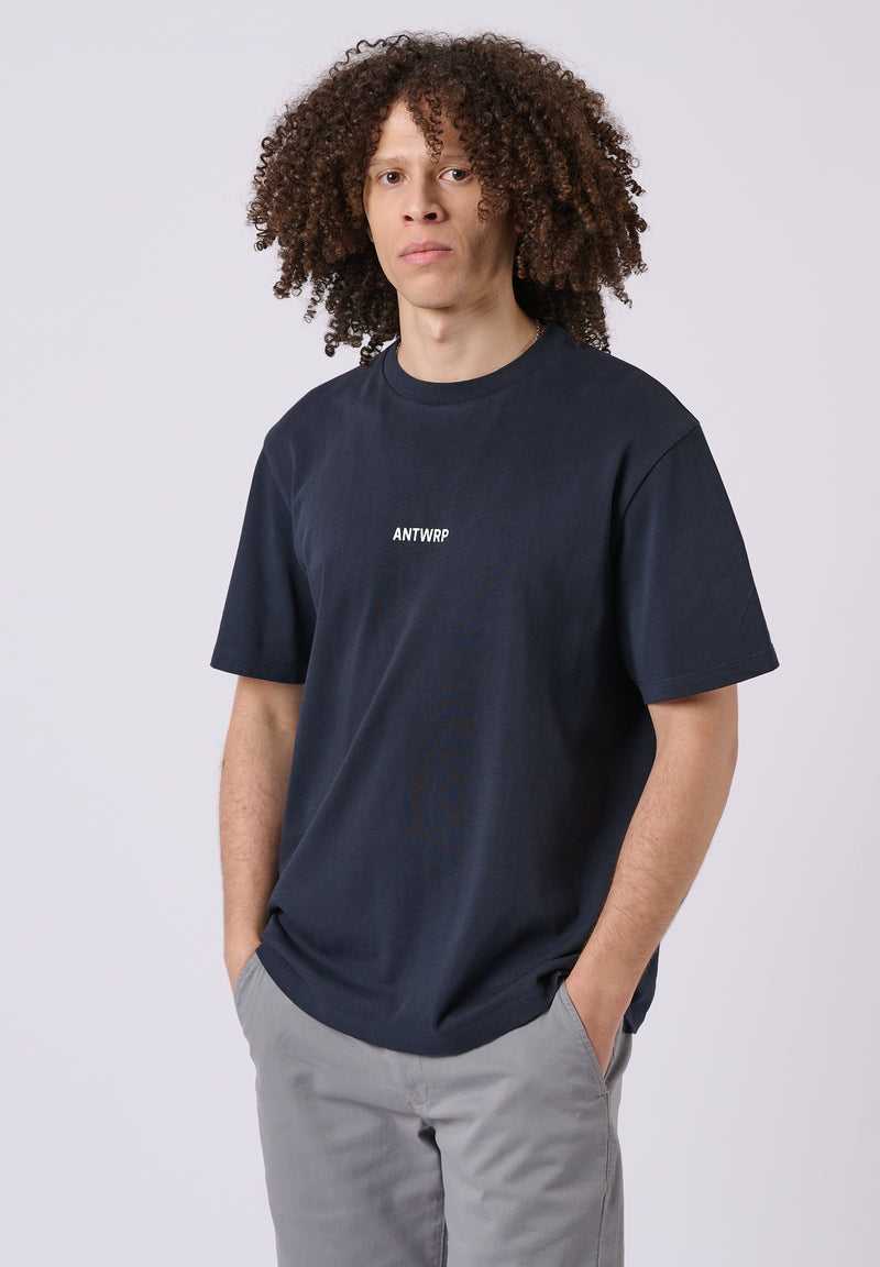 T-shirts korte mouw navy ANTWRP