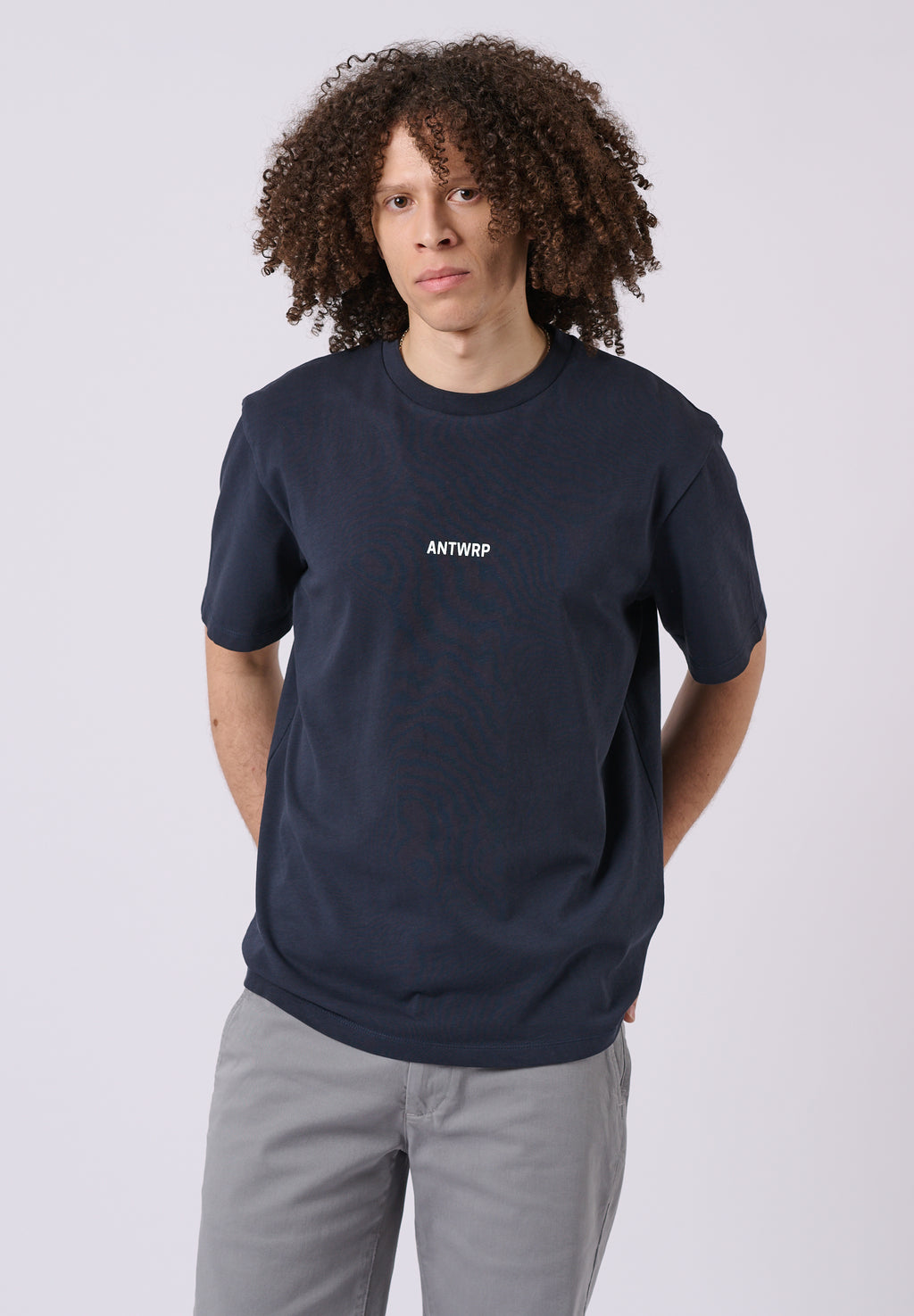 T-shirts korte mouw navy ANTWRP