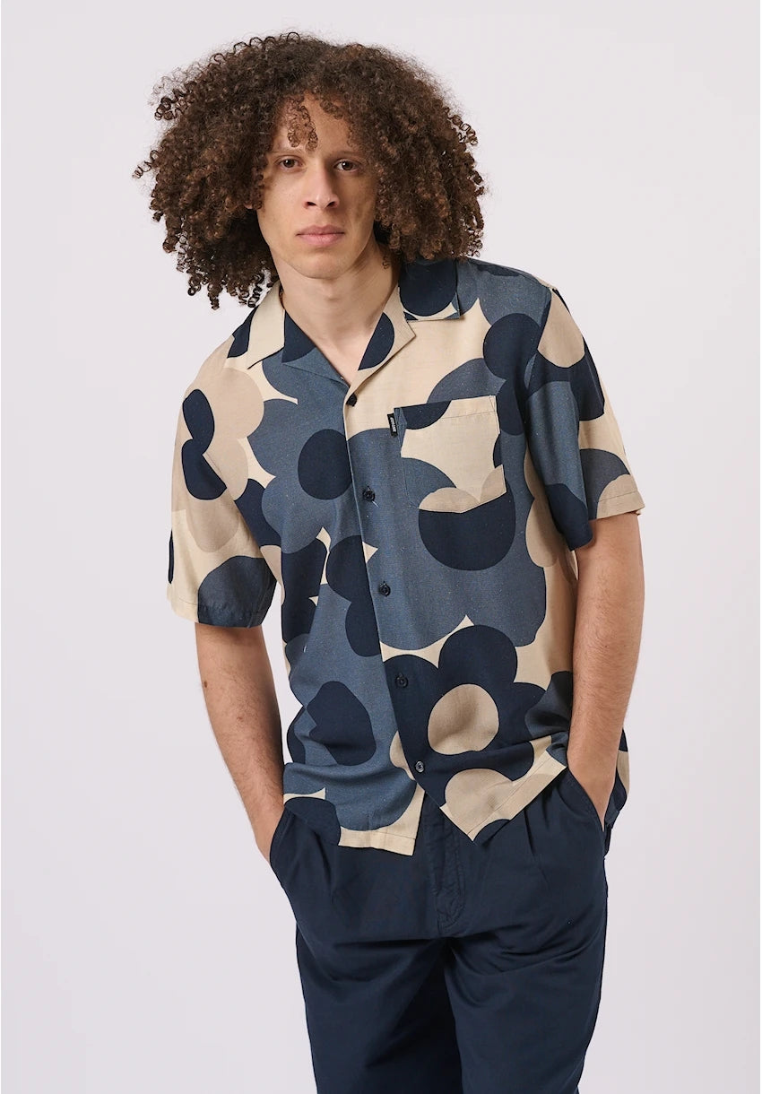 Hemden korte mouw navy ANTWRP