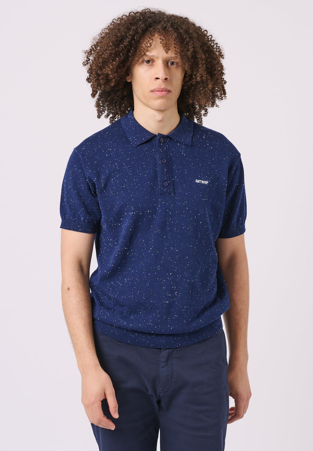 Polo's korte mouw navy ANTWRP