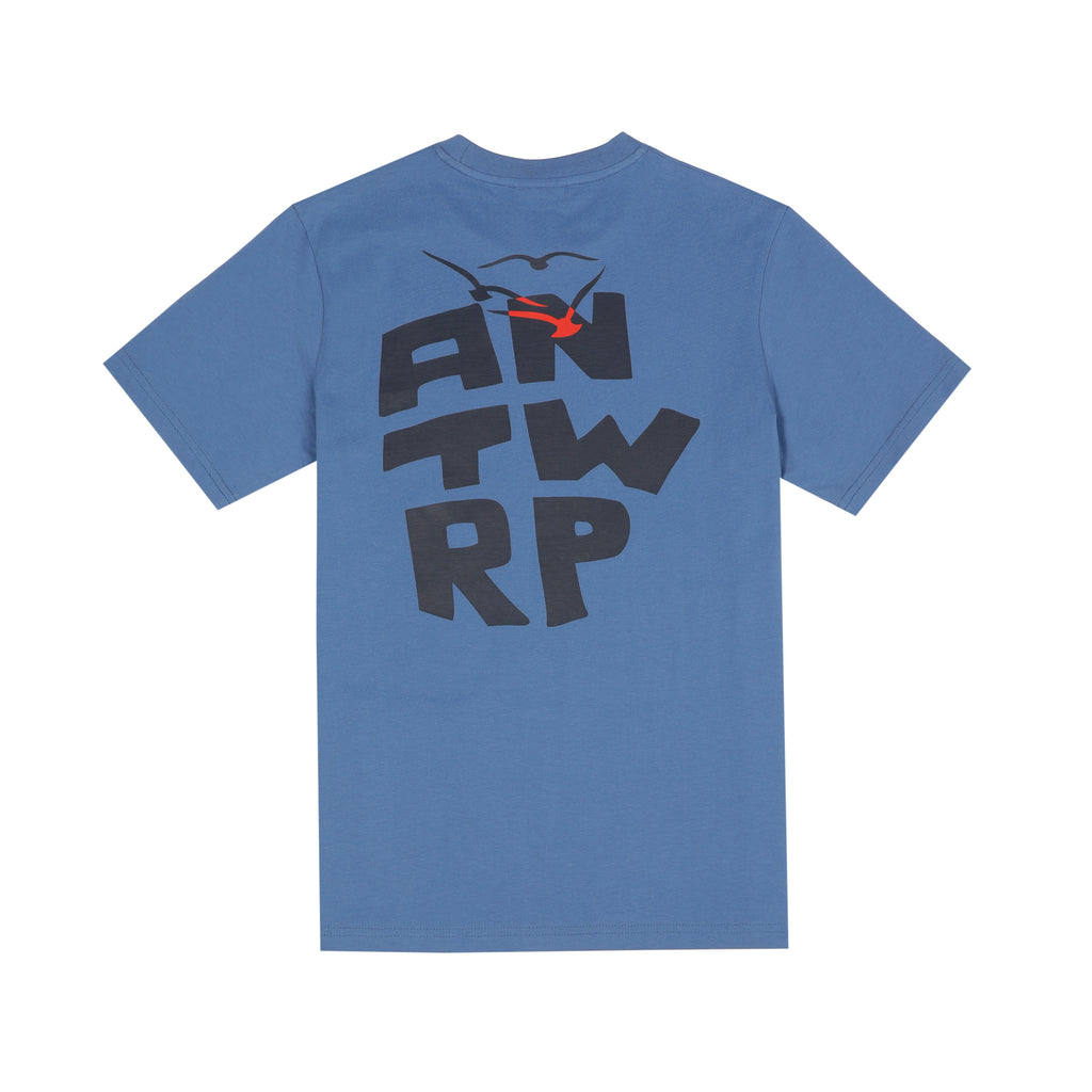 T-shirts korte mouw blauw ANTWRP