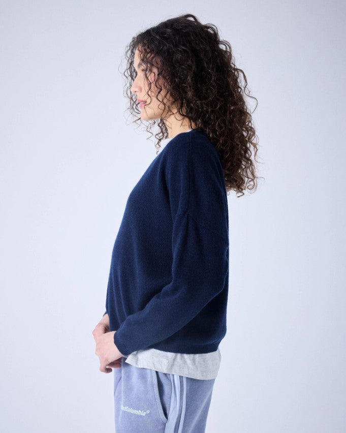 Pulls navy Absolut cashmere.