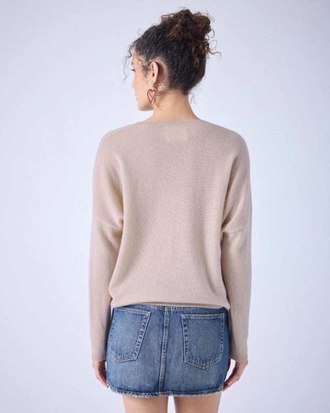 Pulls beige Absolut cashmere.