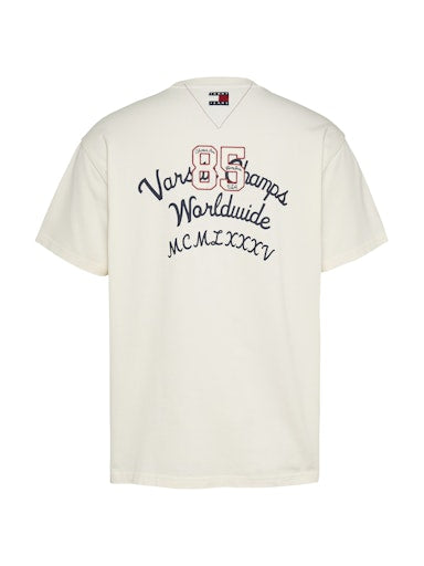 T-shirts korte mouw wit Tommy Jeans