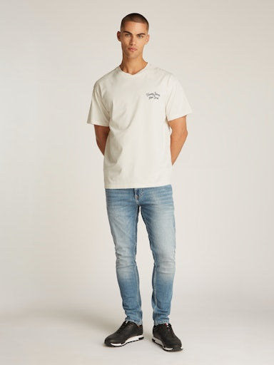 T-shirts korte mouw wit Tommy Jeans