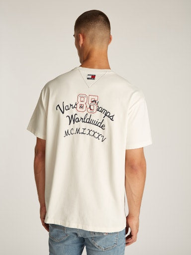 T-shirts korte mouw wit Tommy Jeans