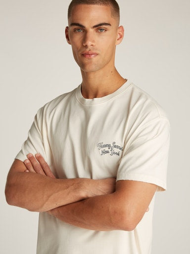 T-shirts korte mouw wit Tommy Jeans