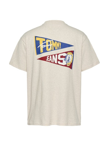 T-shirts korte mouw beige Tommy Jeans