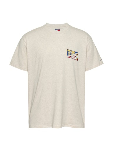 T-shirts korte mouw beige Tommy Jeans
