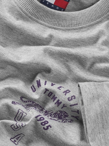 T-shirts korte mouw grijs Tommy Jeans