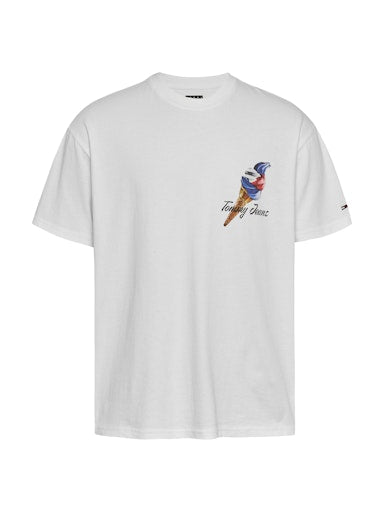 T-shirts korte mouw wit Tommy Jeans