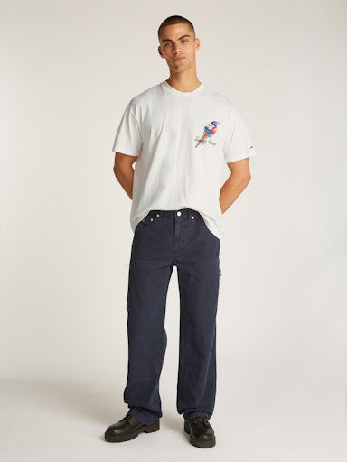 T-shirts korte mouw wit Tommy Jeans