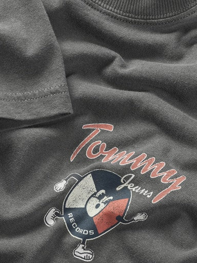T-shirts korte mouw zwart Tommy Jeans
