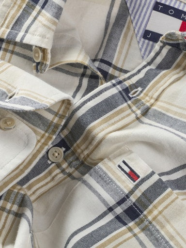 Hemden lange mouw multicolor Tommy Jeans