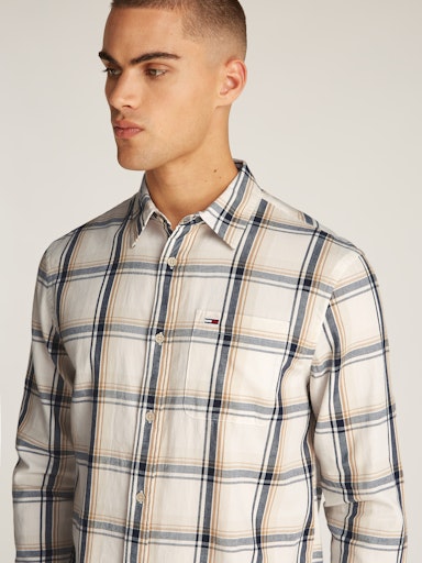 Hemden lange mouw multicolor Tommy Jeans