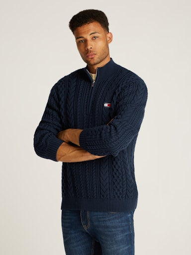 Pulls navy Tommy Jeans