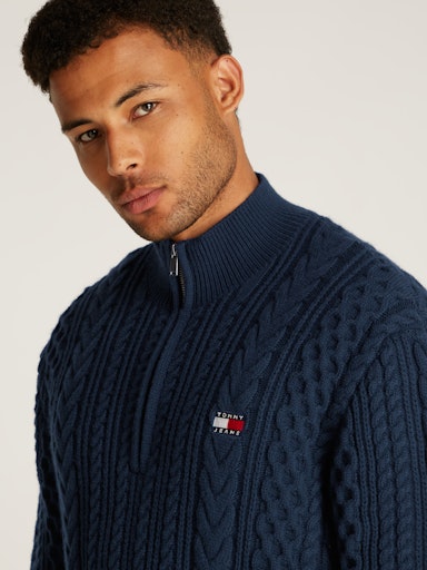 Pulls navy Tommy Jeans