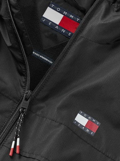 Jassen zwart Tommy Jeans