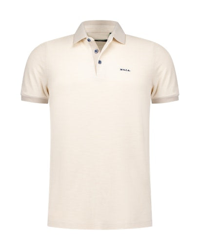 Polo's korte mouw beige NZA New Zealand Auckland