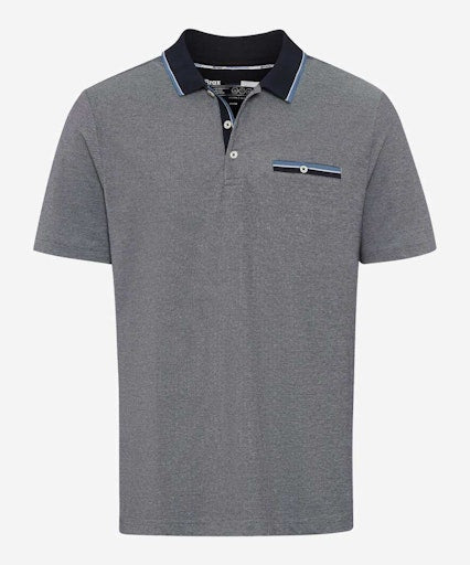 Polo's korte mouw blauw BRAX