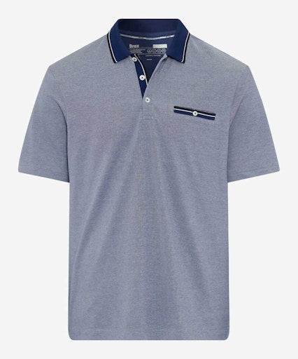 Polo's korte mouw blauw BRAX