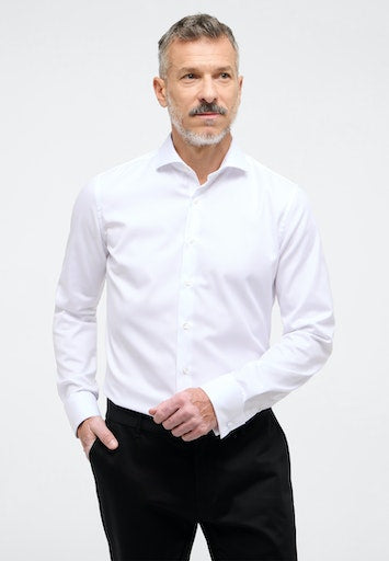 Hemden lange mouw wit ETERNA