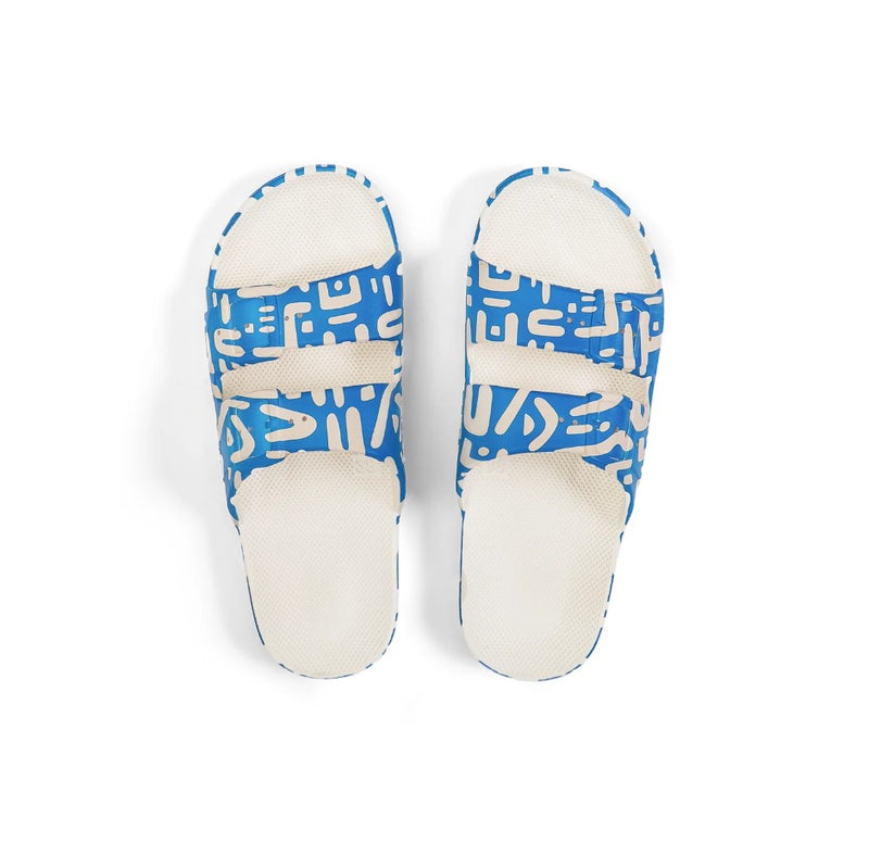 Slippers blauw FREEDOM MOSES