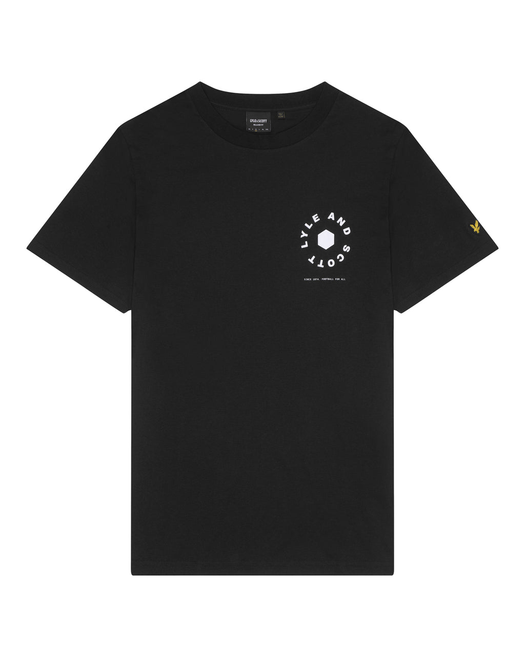 T-shirts korte mouw zwart Lyle & Scott