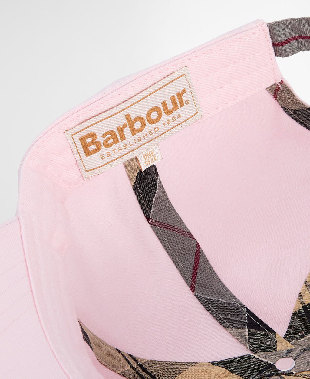 Hoeden/Petten roze Barbour