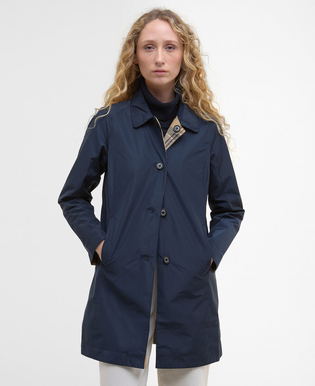 Mantels navy Barbour
