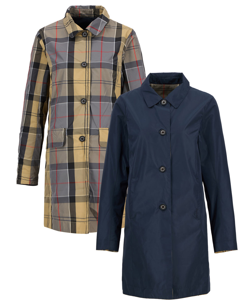 Mantels navy Barbour