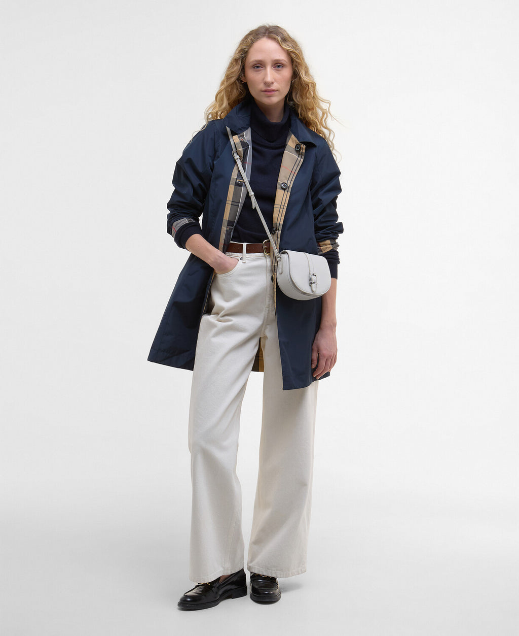 Mantels navy Barbour