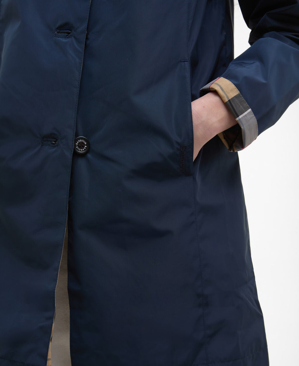 Mantels navy Barbour