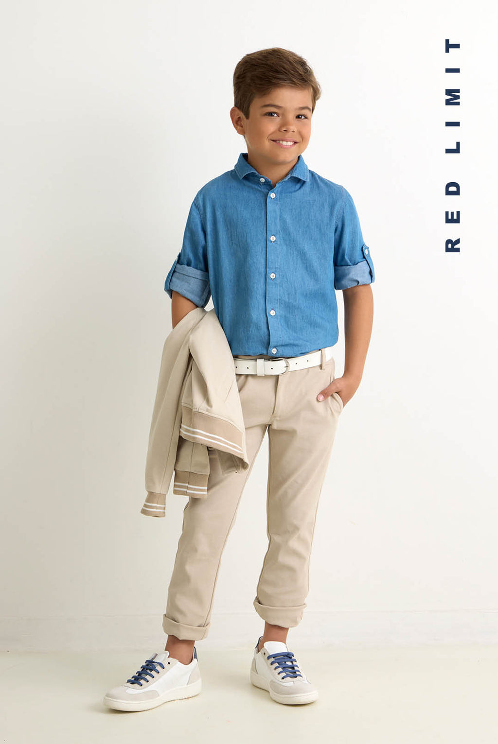 Hemden lange mouw multicolor Red Limit