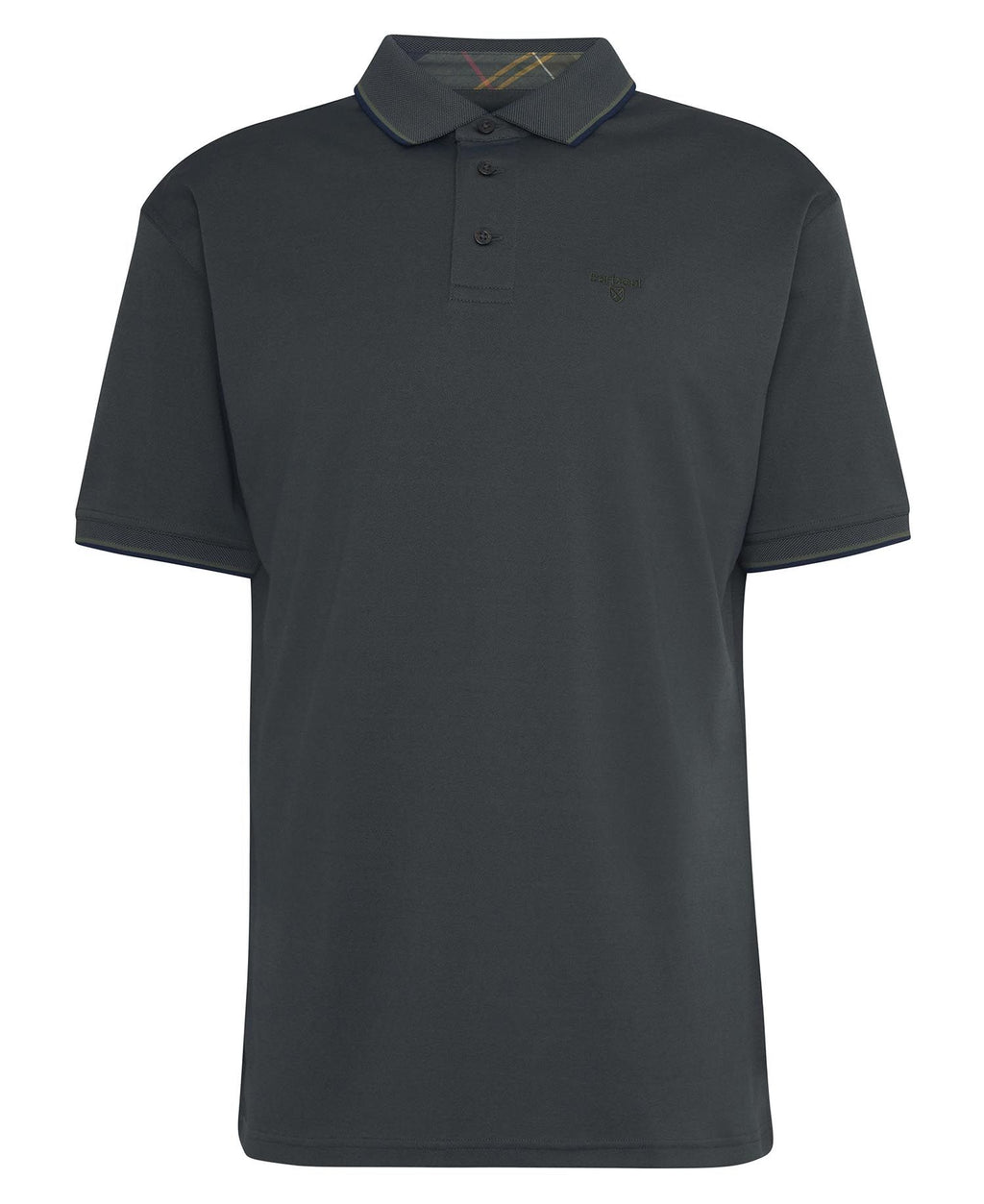Polo's korte mouw groen Barbour