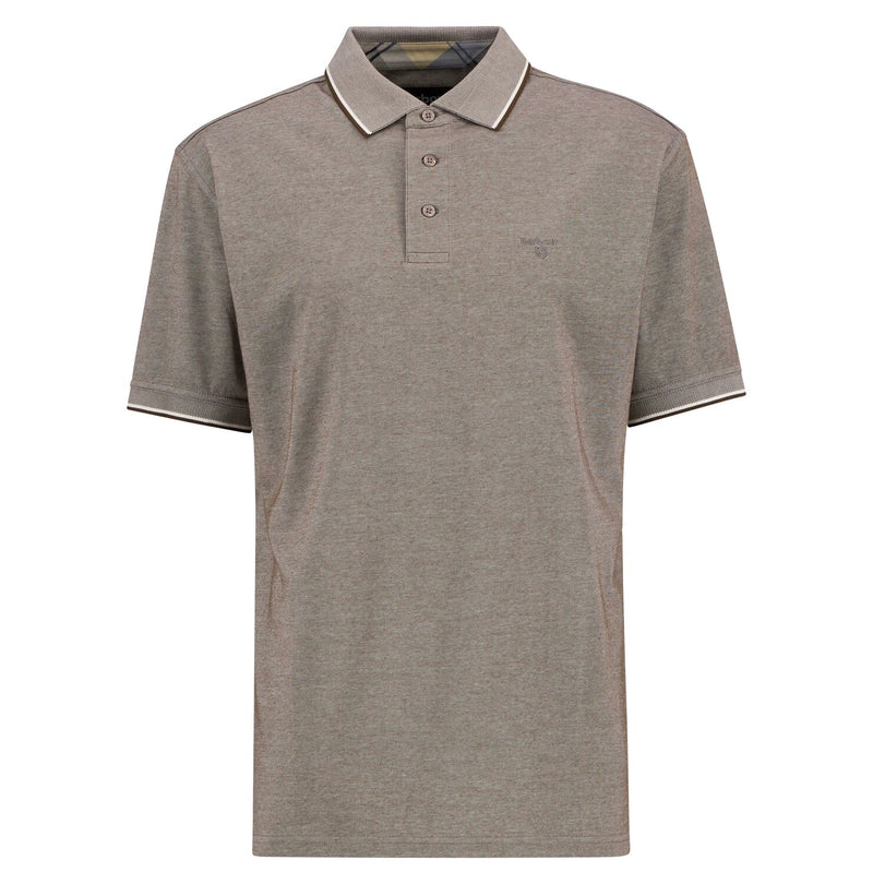 Polo's korte mouw bruin Barbour