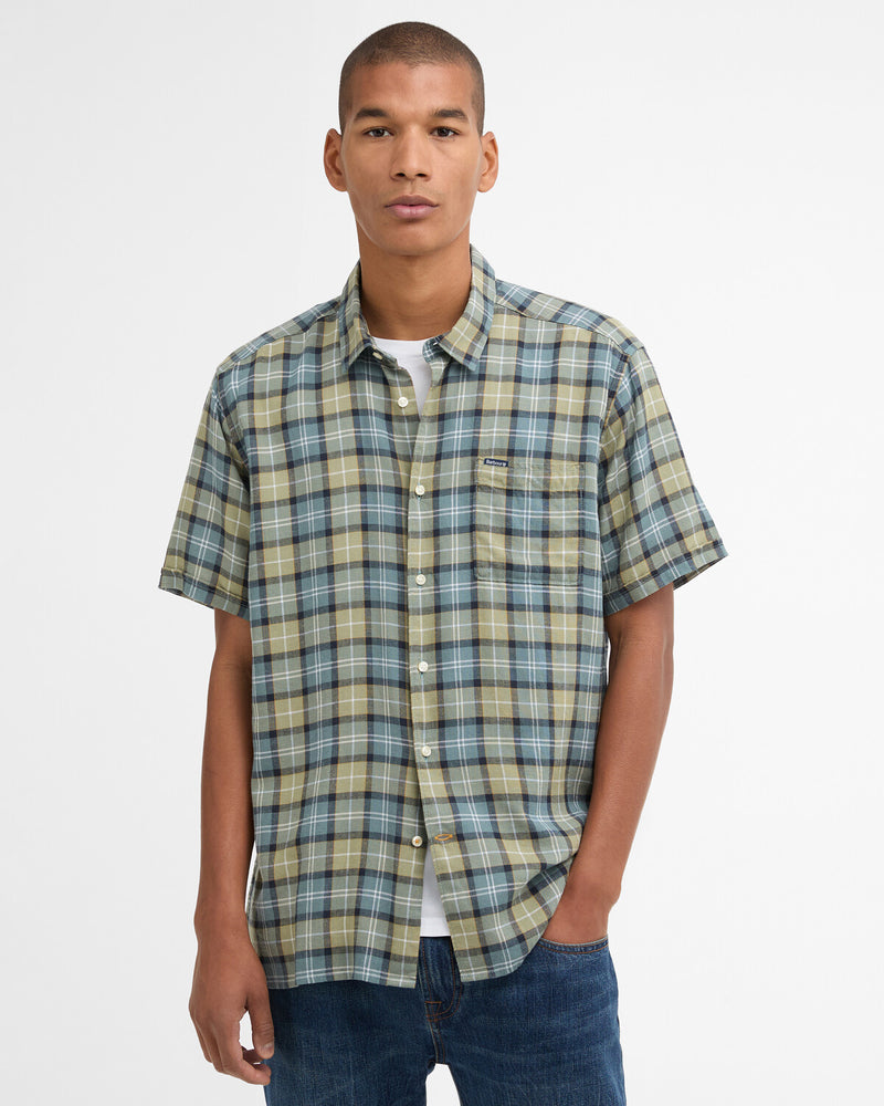 Hemden lange mouw multicolor Barbour
